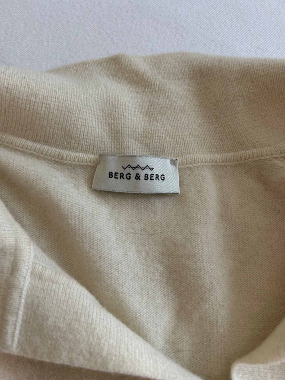 Berg and berg cream polo sweater - Picture 3 of 6